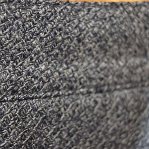 Louis Féraud Vintage Brown Green Plaid Skirt Suit West Germany Size 8 - Picture 11 of 13